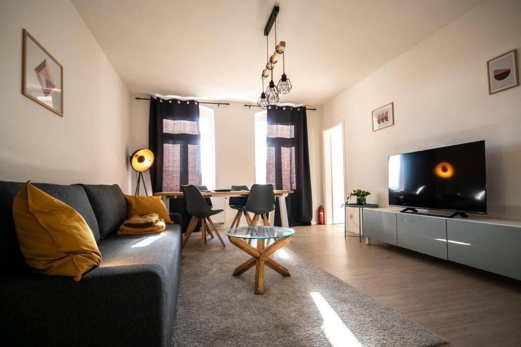 Super Lage Modern Boxspringbett *Netflix* Wlan* Apartment Chemnitz Luaran gambar